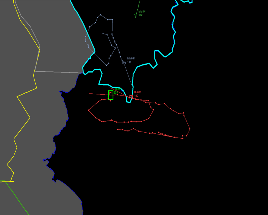 RuAF Su-24 Radar Track