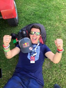 Luca Bertossio festeggia ai WAG 2015 Dubai
