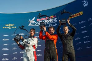 Red Bull Air Race 2016 - Abu Dhabi - Podio Ivanoff, Dolderer, Le Vot